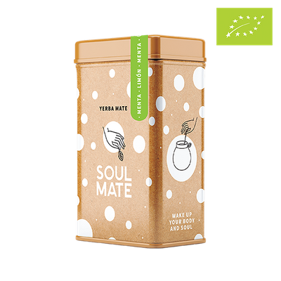 Yerbera - Konzervdoboz + Soul Mate Menta Limon 0.5kg