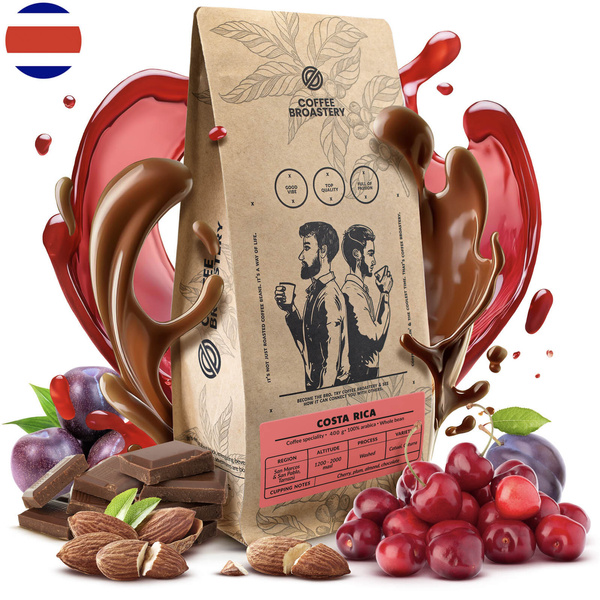 Bro Coffee Roastery - Egész kávébabos Costa Rica San Rafael Speciality 400g