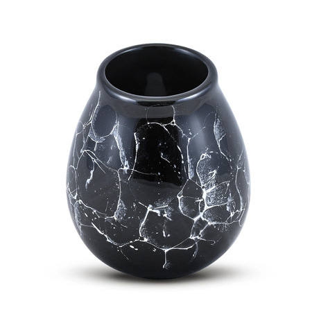 Kerámia kalácsa - Marmol Fekete 300ml