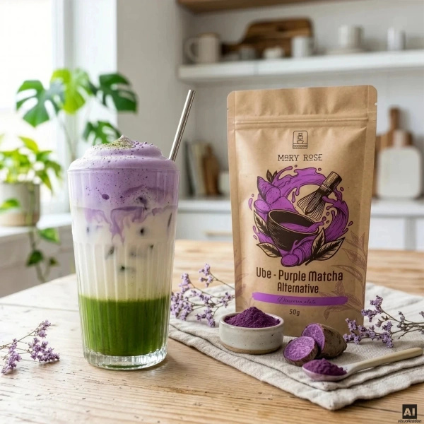 Mary Rose – Purple Matcha Alternative – Ube (por) 50 g