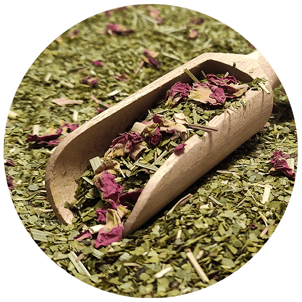 Yerbera – Fém doboz + Verde Mate Green Very Strawberry 0,5 kg