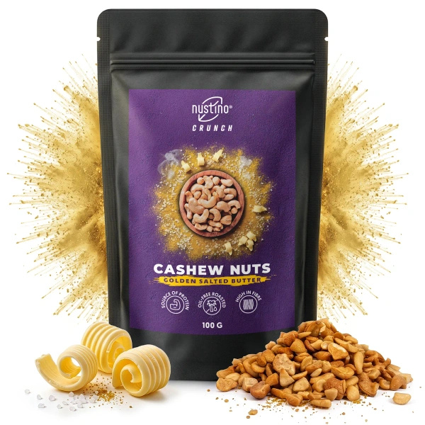 Nustino Crunch – Pörkölt kesudió – Golden Salted Butter 100 g