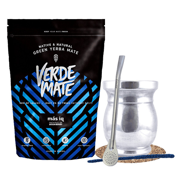 Készlet Yerba Verde Mate Mas IQ 0,5kg + Palo Santo