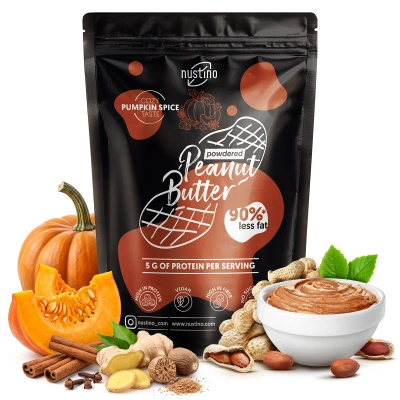 Nustino – Porított mogyoróvaj – Pumpkin Spice (cukor hozzáadása nélkül) 400 g