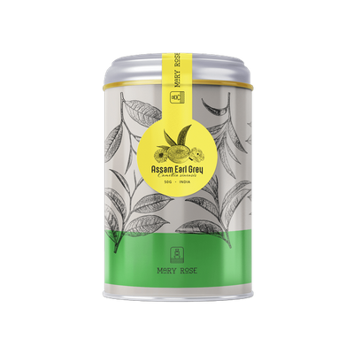 Mary Rose - Assam Earl Grey tea konzervdobozban - 50g
