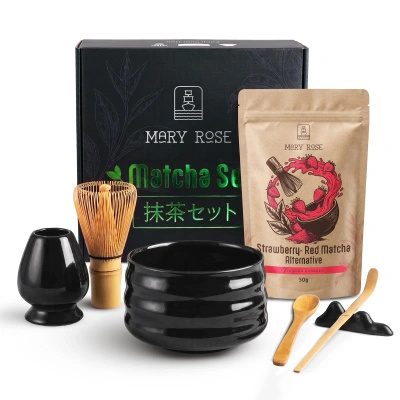 Ajándékkészlet Red Matcha elkészítéséhez