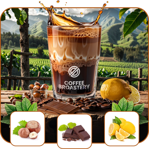 Bro Coffee Roastery - Egész kávébabos India Karnataka prémium 400g