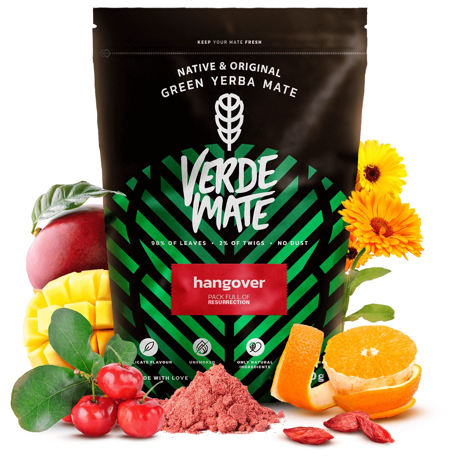 Verde Mate Green Hangover – packaging