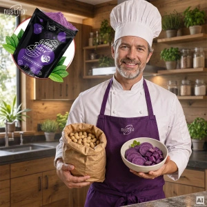 Nustino – Porított mogyoróvaj – Ube (cukor hozzáadása nélkül) 400 g
