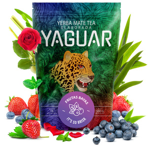 Yerba Mate Yaguar gyümölcs készlet 3x500g 1.5kg