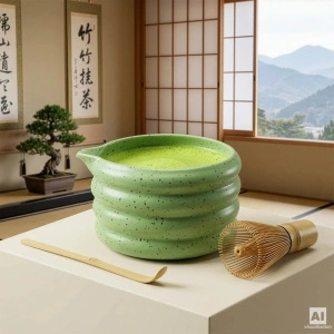 Matcha tea főzőkészlet: matcha 100g + kiegészítők