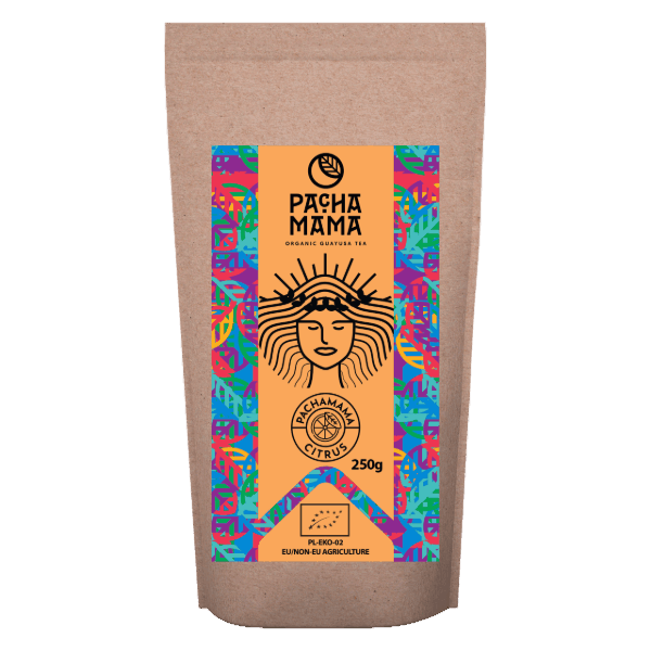 Guayusa Pachamama Citrus – bio minősített guayusa – 250g