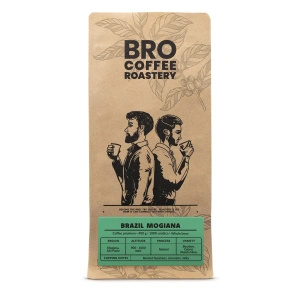 Bro Coffee Roastery – Egész kávébabos Brazil Mogiana Premium 400 g