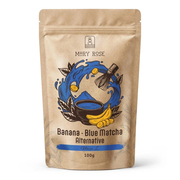 Mary Rose – Blue Matcha Alternative – Banán (por) 100 g
