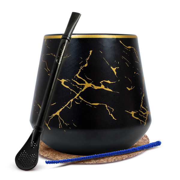 Yerba Mate kiegészítő szett: Kalabasa + Bombilla