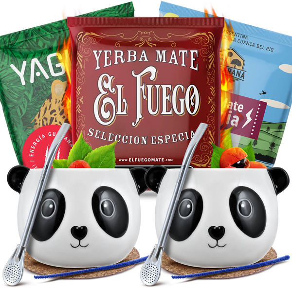 Yerba Mate Energia készlet két személyre Kalácsa Bombilla