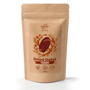 Nustino Bites – Szárított Datolya – Caramel Peanut 100 g