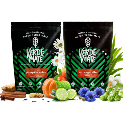 Yerba Mate Verde Mate készlet: Ashwagandha + Pumpkin Spice