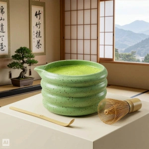 Ajándékkészlet színes Matcha Latte-hoz: Matcha + Yellow Matcha + kiegészítők