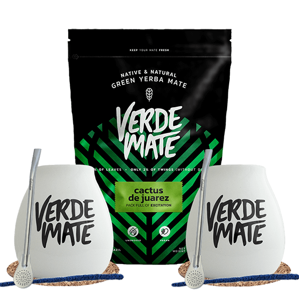 Yerba Mate készlet Verde Mate Cactus de Juarez 500g