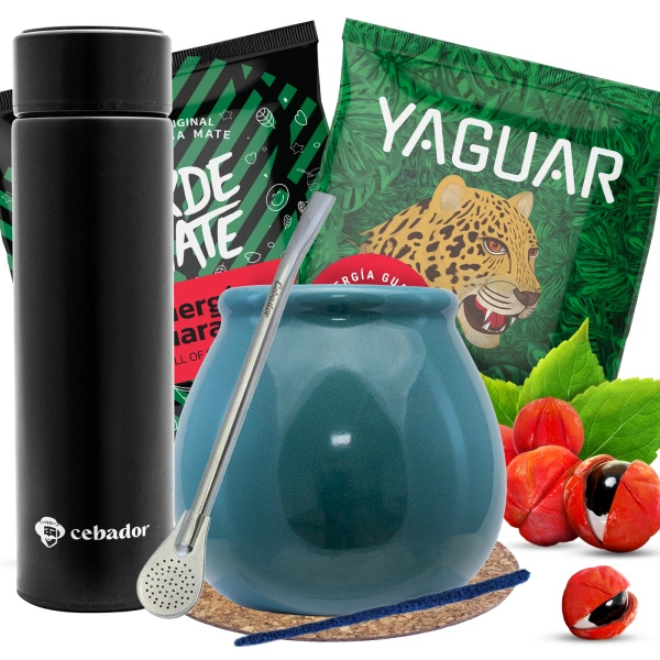 Yerba Mate Zöld Energia 100g TERMOS készlet