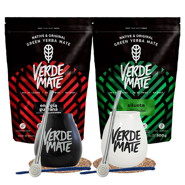 Yerba Verde Mate készlet Silueta 500g + Energia 500g