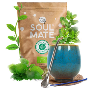 Yerba Mate készlet Soul Mate 500g 0,5kg Mate Tök + Bombilla