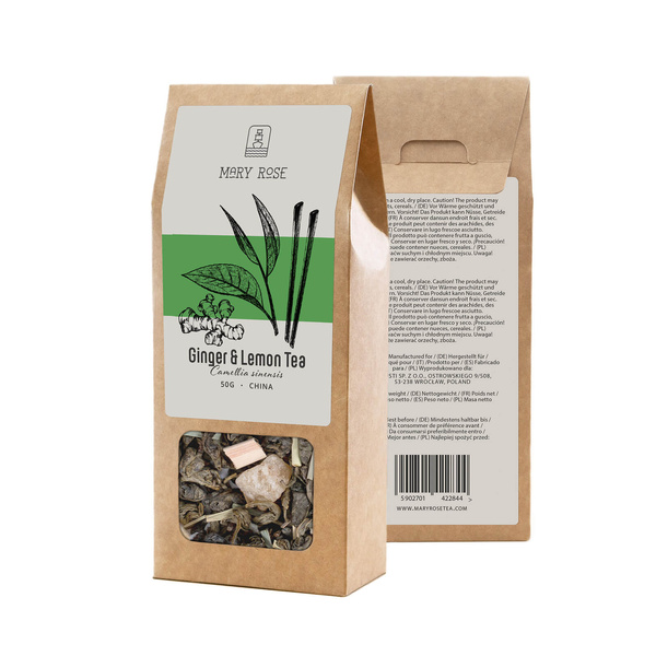 Mary Rose – Ginger & Lemon Tea – 50 g