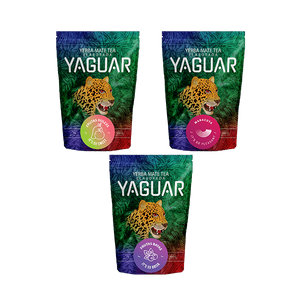 Yerba Mate Yaguar gyümölcs készlet 3x500g 1.5kg