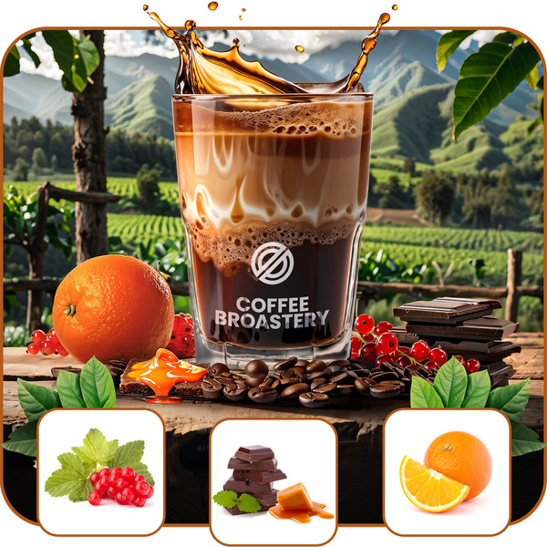 Készlet Bro Coffee Roastery Colombia Medellin + Brazil Cerrado 2x1kg (2kg)