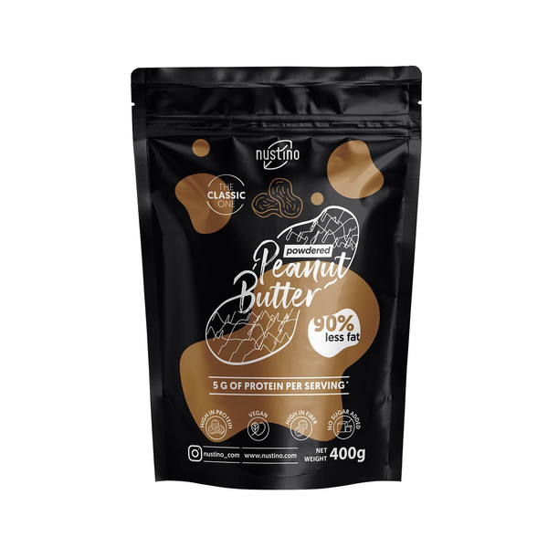 Nustino porított mogyoróvaj szett: Classic + Pure 2x400g