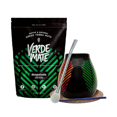 Starter szett Bombilla Mate Cup + mate tea Verde
