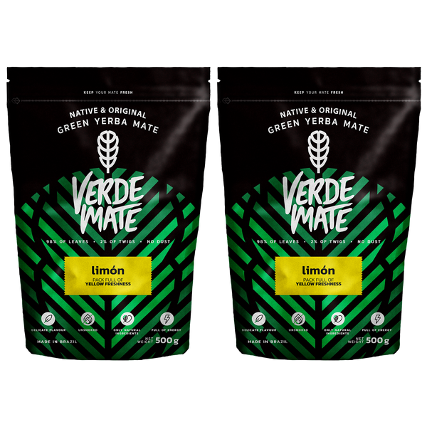 Yerba Verde Mate Zöld Limon 2x 0,5kg