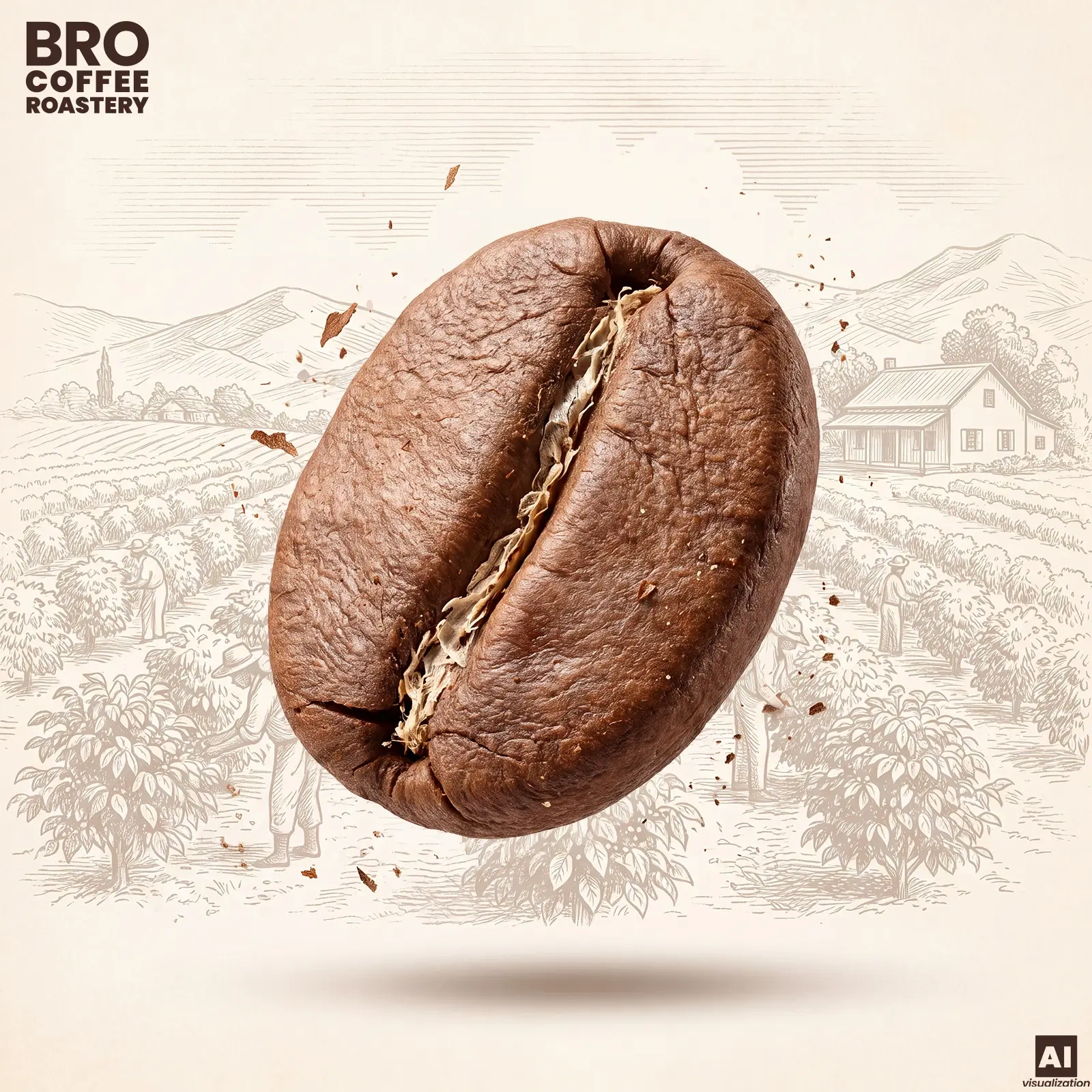 Robusta szemek - Bro Coffee Roastery Pure Crema