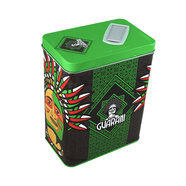 Yerbera – Fém doboz + Guarani Naranja 0,5 kg
