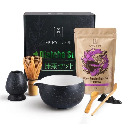 Ajándékkészlet Purple Matcha elkészítéséhez
