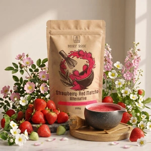Mary Rose – Red Matcha Alternative – Eper (por) 100 g