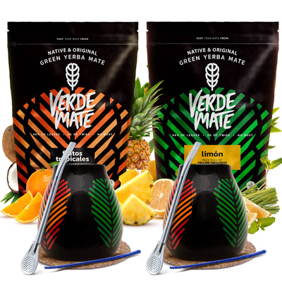 Szett Yerba Mate Bombilla Kalácsa két személyre 1kg