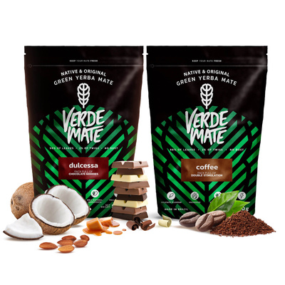 Yerba Verde Mate Coffee kávé Dulcessa csokoládé