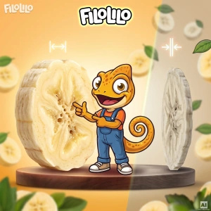 FiloLilo – Liofilizált banán (szeletek) 100 g