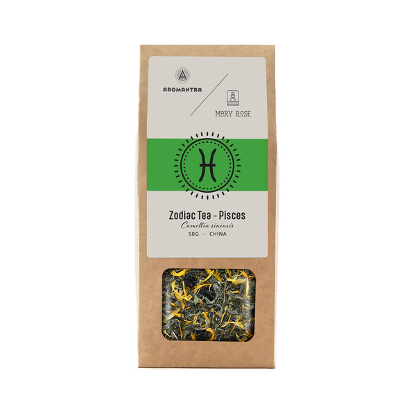 Aromantra x Mary Rose – Állatövi tea – Halak (zöld tea) 50 g