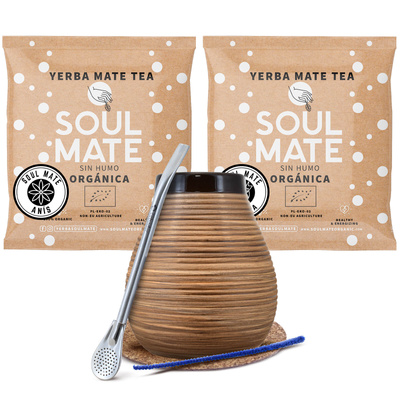 Yerba mate készlet Bombilla Kalácsa