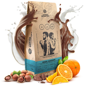 Bro Coffee Roastery ajándékszett: Brazil Guaxupe kávé + kávés tejkaramellák + bögre
