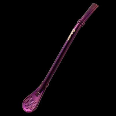 Bombilla Gringo 15,5 cm - lila