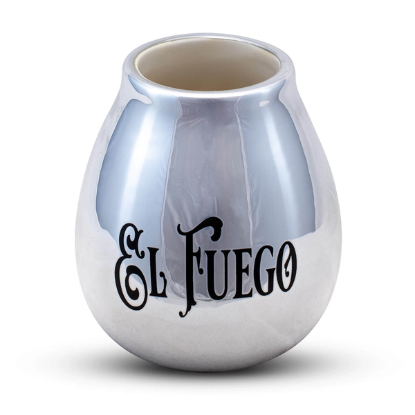 Yerba Mate készlet: El Fuego Elaborada 1kg + Mate Tök + Bombilla