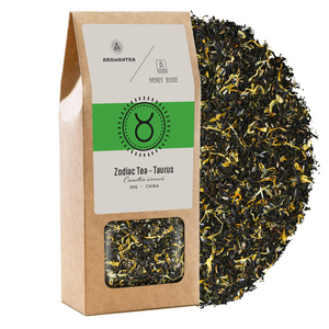 Bika készlet: állatövi tea + mágikus kő