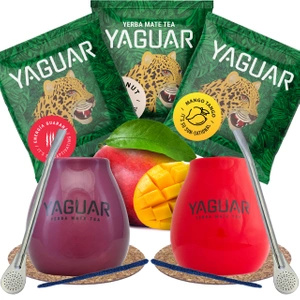 Yerba Mate készlet pároknak Yaguar Fruit