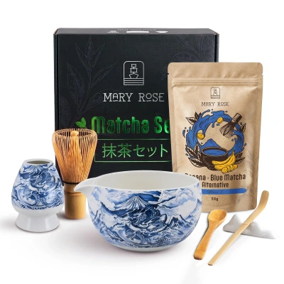 Ajándékkészlet Blue Matcha elkészítéséhez