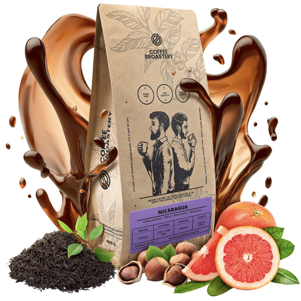 Bro Coffee Roastery - Egész kávébabos INicaragua Colibrí Azul Speciality 400g