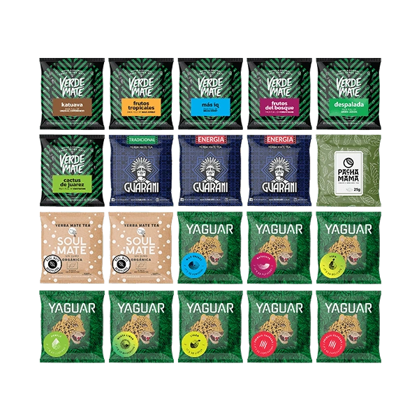 Minták Yerba Mate Készlet 20 x 50g